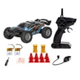 thumbnail image 1 of 1:32 Escala 20km / H Control Remoto De Control De Alta Velocidad Rc Juguetes De Coche 2pcs Baterías Sunnimix Camión de carreras RC offroad, 1 of 8
