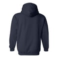 thumbnail image 3 of Men Multi Colors Hooded Sweatshirt Men Hoodies Color Navy X-Large Size, 3 of 4