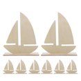 thumbnail image 1 of 8Pcs Sailboat Model Craft Kit for Kids Diy Activities Home Decor Beige Wood Clay, 1 of 9