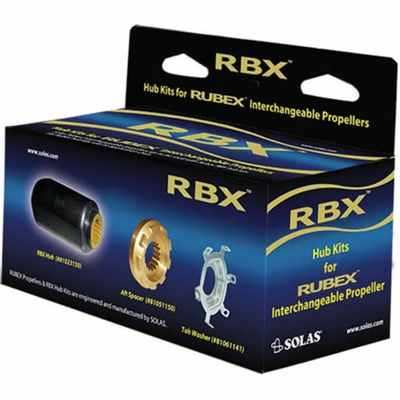 Solas RBX-111 Rubex Hub Kit for Evinrude, Johnson & BRP 40-75 HP 1975-2005