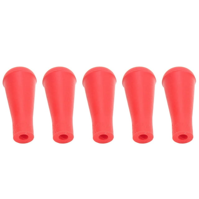Arrow Tips,5Pcs 6mm Archery Arrow Archery Arrow Tip Soft Rubber Arrowheads High Capacity