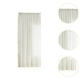 thumbnail image 6 of FashionCha Bedroom Lace Curtain Drop Net Curtai Romantic Home Decor Easy to Install Country White 100x200, 6 of 9