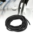thumbnail image 2 of 32 Pies 10 Metros Goma Coche Puerta Protector Tira Pegatina Guardia Negro, 2 of 7