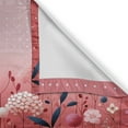 thumbnail image 3 of Ambesonne Floral Art Window Valance, Japanese Flowers Romance, 54" X 12", Pale Pink Dried Rose, 3 of 5