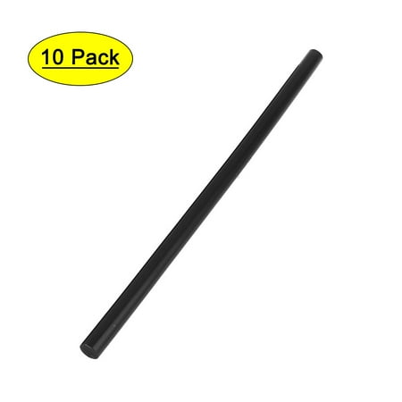 UPC: 0712457274070 | Unique Bargains 10 Pcs Black 7mm Dia Hot Melt Glue Adhesive Sticks for Electric Tool Heating