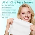thumbnail image 2 of Toallas faciales desechables Ditoi, ultrasuaves y gruesas, 240 unidades, 2 of 9