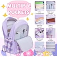 thumbnail image 6 of Gynky Kids Backpack for Girls School Bags for Middle School Students Book Bag for Elementary Primary Kawaii Backpack, 6 of 6