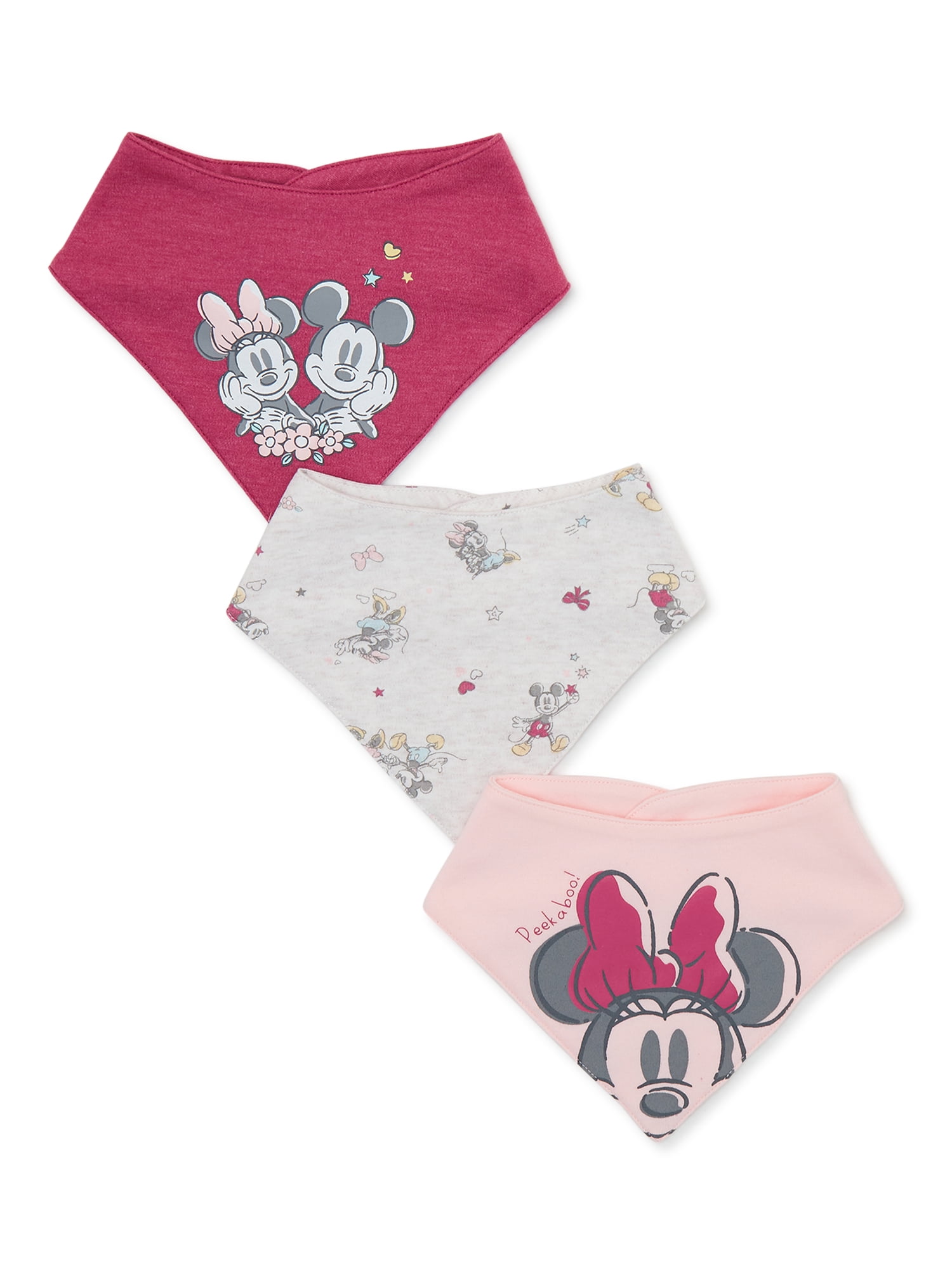 Disney Baby Wishes + Dreams Baby Girls Minnie Mouse Baby Shower Gift Set, 22-Piece, Newborn-6/9 Months