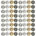 thumbnail image 2 of EeaseCA 600 Pcs Capuchons de Perles de Fleurs Capuchons Intercalaires Capuchons de Fin Matériaux de Collier, 2 of 7