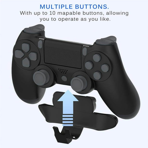 Ruiboury Controller Back Button Attachment Rear Adapter Extended Gamepad Paddle with Light Gaming Handle Replacement Connector