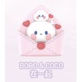 thumbnail image 3 of Popmart Love Letter Series Pop Bean Guess Bag Original Toys Doll Cute Action Anime Figure Desktop Ornaments Collection, 3 of 5