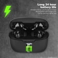 thumbnail image 3 of Language Translator Earbuds, Supports 84 Languages Online Offline Instant Voice Translator Headphones with APP for iOS for Android, Wireless Bluetooth Translator Headset with Charging Case (Black), 3 of 17