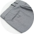 thumbnail image 6 of Boys Premium Medium Gray-Heather Grey 8 Piece Suit Set, 6 of 7