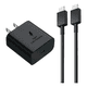 thumbnail image 2 of Súper Rápido Cargador 45W con Cable USB-C para Samsung Galaxy, Carga Turbo Segura y Compacta – Color Negro, 2 of 2