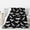 D Black, variant on Throw Blanket, Soft Fuzzy Bat Digital Printed Flannel Fleece, 29.5 x 39.4 Inch 1 Pack, Cozy Lightweight Plush Throw for Sofa Couch Bed Travel Halloween Home Decor Nap Time