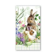 Michel Design Works Paper Hostess Napkins - Bunny Meadow