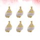 thumbnail image 3 of EeaseMX piezas de accesorios de joyería DIY hechos a mano, colgantes de concha de caracola natural, colgantes creativos de concha para hacer aretes y pulseras, talla M, 3 of 7