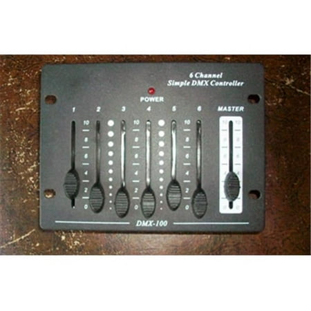American Lighting DMX-SIMPLE-6 Simple DMX Controller with 6 Channel