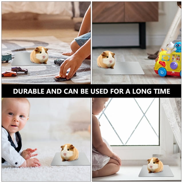 ADDHAT 4Ud Refrescante Para Mascotas Con Superficie Pulida Y Sin Bordes