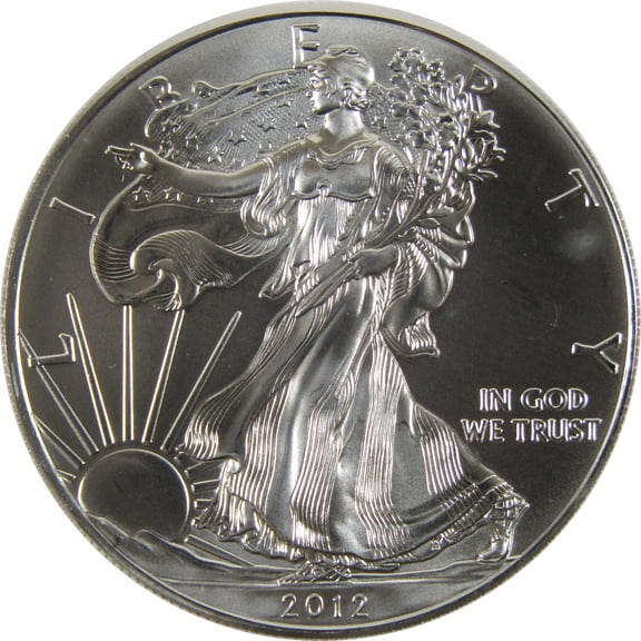 2012 American Silver Eagle Uncirculated Bullion $1 Coin