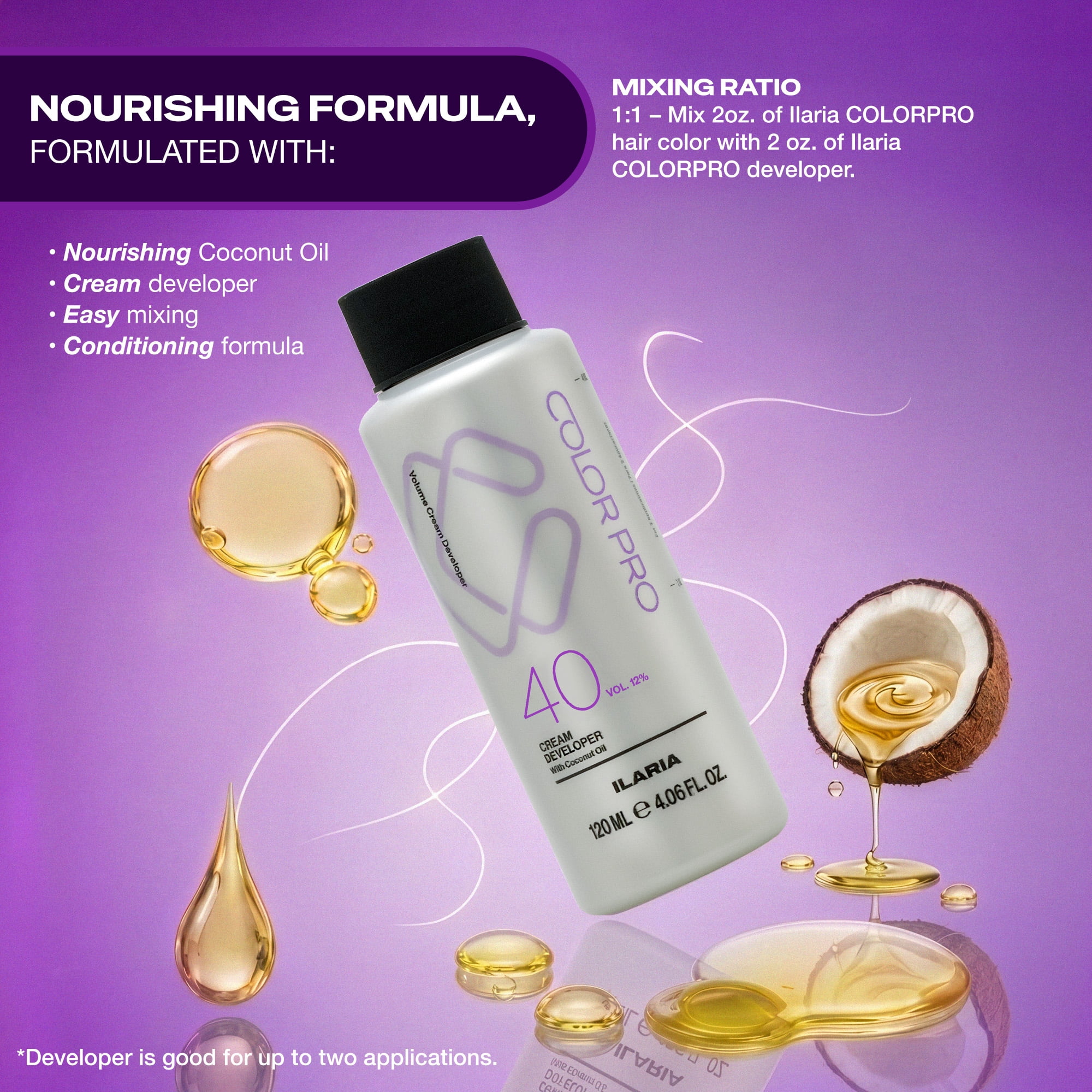 Ilaria COLORPRO Developer 40 Volume