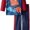 Blue, variant on Marvel Little Boys' Toddler 2-Piece Tricot Pant Set, Blue, 2T
