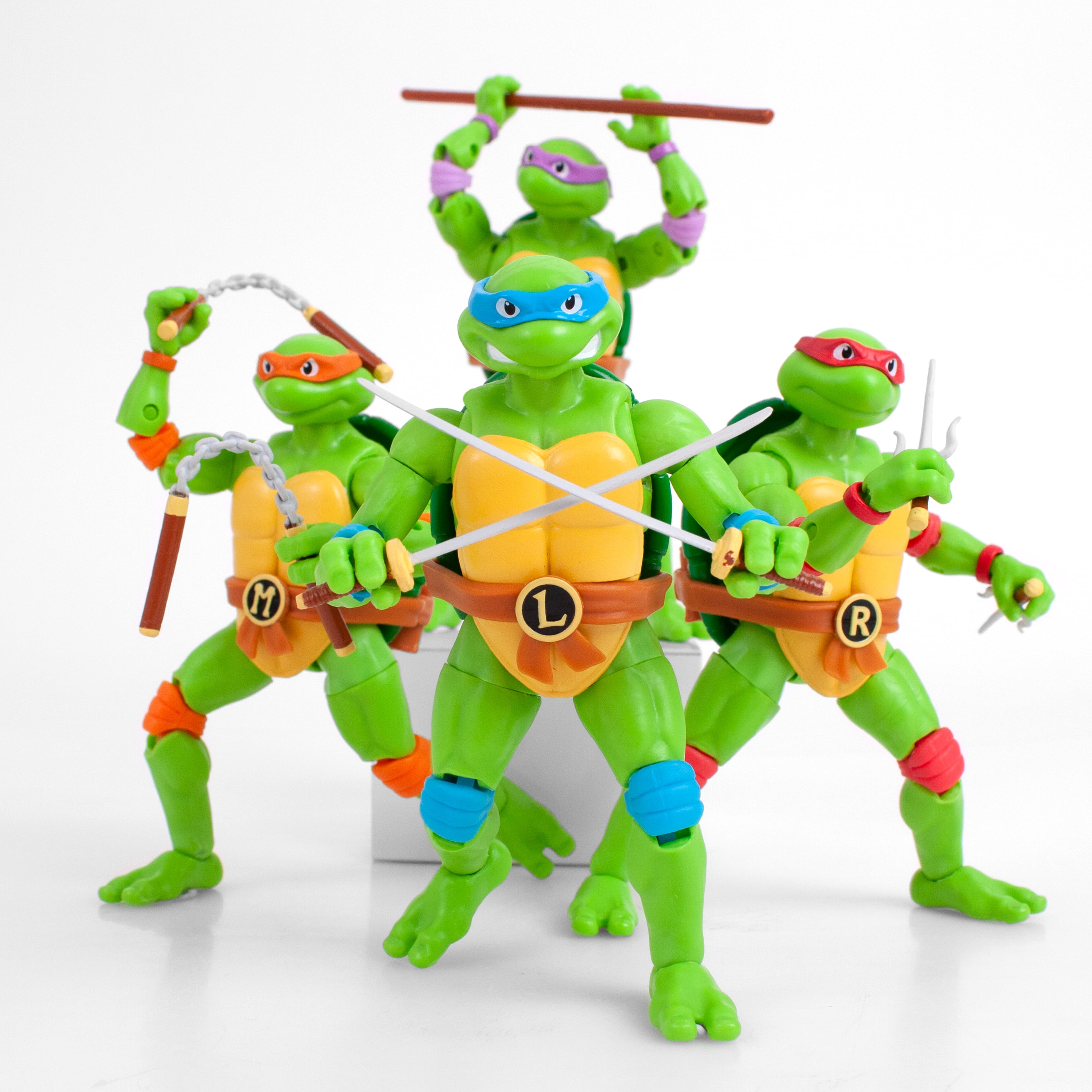 BST AXN Teenage Mutant Ninja Turtles - Street Gang Donatello Action Figure