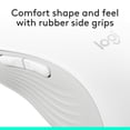 thumbnail image 6 of Logitech Signature M650 L Full Size Wireless Mouse - For Large Sized Hands, 2-Year Battery, Silent Clicks, Customizable Side Buttons, Bluetooth, Off-white, 6 of 10