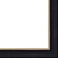 thumbnail image 2 of Picture Frame Moulding (Wood) 18Ft Bundle - Traditional Black Finish - 0.75" Width - 5/16" Rabbet, 2 of 3