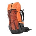 thumbnail image 2 of Mochila de senderismo Mochila de viaje Mochila de viaje ligera Mochila de montañismo Naranja, 2 of 8