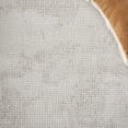 thumbnail image 6 of SAFAVIEH Hanna Janice Solid Area Rug, Taupe/Grey, 6'7" x 6'7" Round, 6 of 10