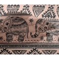 thumbnail image 5 of oneOone Viscose Chiffon Peach Fabric Block Sewing Craft Projects Fabric Prints By Yard 42 Inch Wide, 5 of 5
