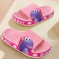 thumbnail image 2 of Binhe Dinosaur Children Slippers Cute Cartoon Beach Slippers for Kids Non Slip Boys Girls Summer Shoes with Slides Sandals Lightweight Open toe Teen Garden Clogs Kids Outdoor Beach Pool Show, 2 of 4