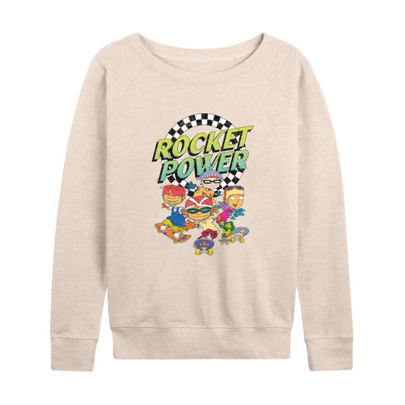 Rocket Power - Finish Line - Women's Lightweight French Terry Long Sleeve Shirt