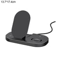 thumbnail image 2 of Wireless Charging Station, 3 in 1 Wireless Charging Stand for iphone phone headset watch etc, 2 of 5