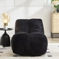 thumbnail image 3 of Black Polyester Bean Bag Chair for Adults - Comfortable Lounge Sofa for Living Room, Bedroom, Gaming & Reading - Plush & Supportive Design, 3 of 20