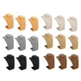 thumbnail image 4 of Simple Collier Pendentif Présentoir Buste Mannequin Support Rack, Lin, Stable, 3 Tailles/6 Couleurs Beige P, 4 of 10