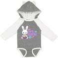 thumbnail image 3 of Inktastic My 1st Easter with Bunny and Easter Basket Girls Long Sleeve Baby Bodysuit, 3 of 5