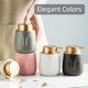 thumbnail image 4 of Unique Modern Soap Dispenser, Face-Shaped Ceramic Bottle with Rust Proof Gold Matte Pump, Decorative Lotion Dispenser, 4 of 5
