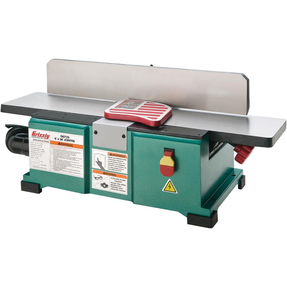 Grizzly G0725 6" x 28" Benchtop Jointer by GRIZZLY