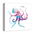 thumbnail image 2 of Creative Products Rainbow Octopus 16x16 Canvas Wall Art, 2 of 5