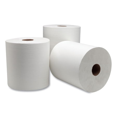 Tork® Advanced Hardwound Roll Towel, 7.88" X 1000 Ft, White, 6 Rolls/carton