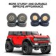 thumbnail image 5 of Vogacara RCGOFFLOW llantas de rueda neumático RC pieza de coche resistente al desgaste llantas de rueda Rc neumático para 1/24 Axial SCX24 Kits de construcción modelo Dorado, 5 of 6