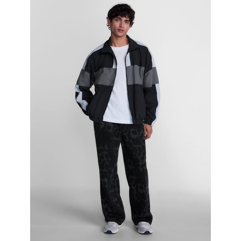 No Boundaries Men's Colorblock Windbreaker Jacket photo 3