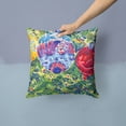 thumbnail image 2 of Carolines Treasures 6119PW1414 Christmas Tree Ornaments Fabric Decorative Pillow  14Hx14W multicolor, 2 of 4