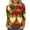 #13-Multicolor, variant on Craaazy Women's Casual Heart Prints Crewneck 3/4 Sleeve Loose Valentine Shirts for Her Gifts