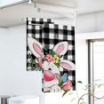 thumbnail image 4 of 2 Pack Easter Kitchen Towels Dish Towels, 18x26 Inch Seasonal Cloth Tea Towel Bunny Happy Easter Hand Towel Dishcloth Spring Holiday Flowers Cloth Towel for Home Housewarming Gift, 4 of 5