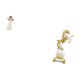 thumbnail image 5 of Figura de resina de ángel,Estatua de ángel Figura Decoración del hogar Estante de interior,Escultura coleccionable de figura rezando para sala de estar,Figura de escritorio,Estante de, 5 of 8
