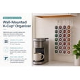thumbnail image 3 of OnDisplay Wall Mount Acrylic 32 Keurig® K-Cup Coffee Pod Organizer, 3 of 7