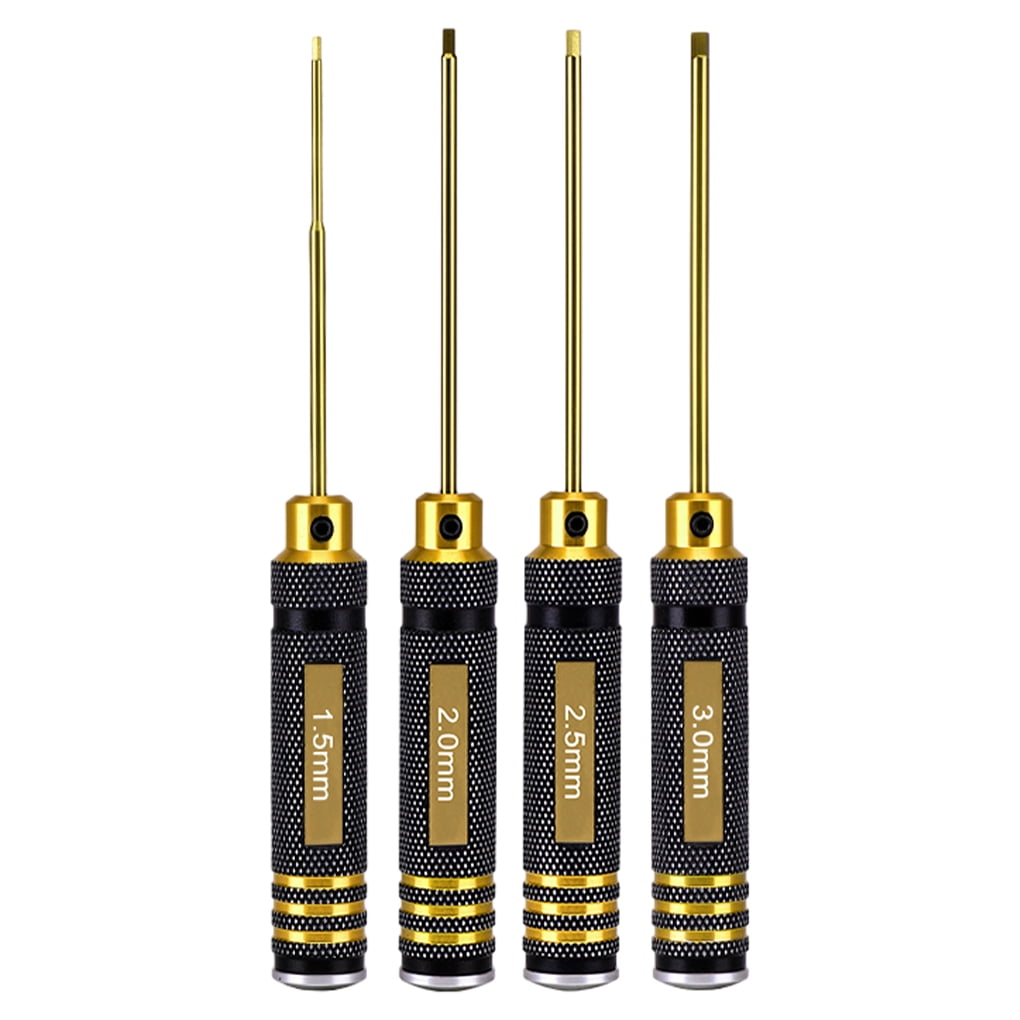 relayinert 4x Screwdriver Hex Wrench Tools Kit Set Precision Screwdriver Set Screwdriver Bit Set Wrench Set